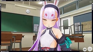 3D HENTAI Shimakaze Cums In The Ass