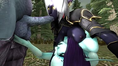 Dark Elf Blowjob