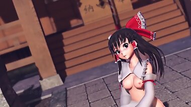 MMD Reimu - PiNKCAT