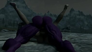SUCCUBUS AMAZON DEMONESS GIANTESS AGATHICKA PT4 SKYRIM REVERS femdom