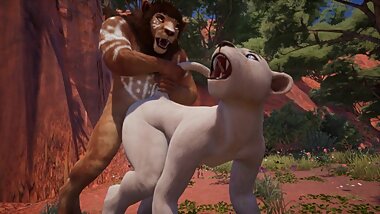 Wild Life - The lions find a quiet spot in the jungle to fuck [Kira x Kral]