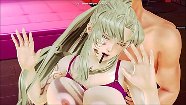Balalaika wants the D (Honey Select: Black Lagoon)