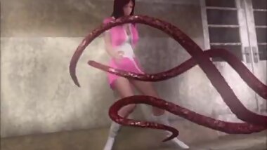 HOT BRUNETTE AND HER ENCOUNTERS WITH MONSTERS AND THEIR S PT1