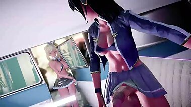 [MMD] R-18 Futa Sex in The Truck