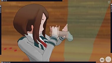 [CM3D2] Boku no Hero Academia - Lovely fuck with Uraraka