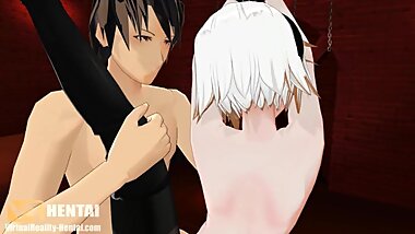 NieR:Automata 2B Hardcore Standing Fuck in VR