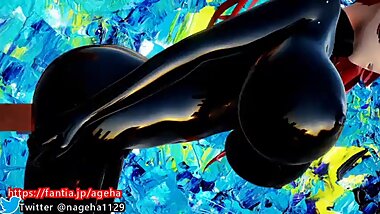 3d busty girl doggystyle