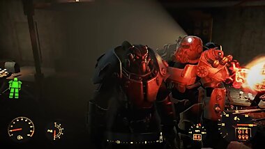 Robots are watching porn girls in fallout 4