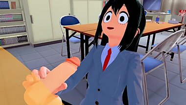 Tsuyu Asui My Hero Academia 3d #hentai