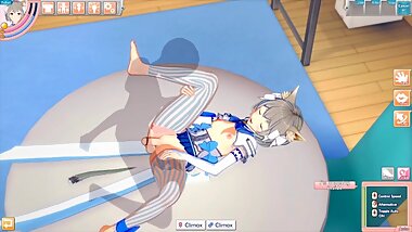RE:ZERO genderbent felix argyle fucked in many cosplays koikatsu