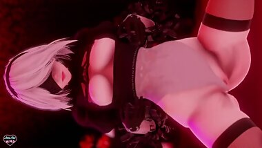 [MMD] 2B's Serious Courtship Dance ver.2017