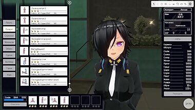 3D HENTAI insatiable girl masturbates orgasm
