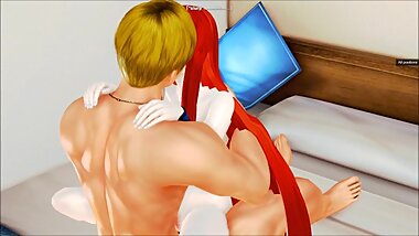 A Sitri scene ft. Kushina (Honey Select: Naruto)