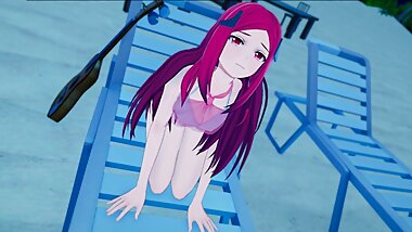 Last Origin: HOT SEX WITH Night Angel P1 (3D Hentai)