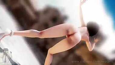 Mikasa Ackerman Hentai Dancing