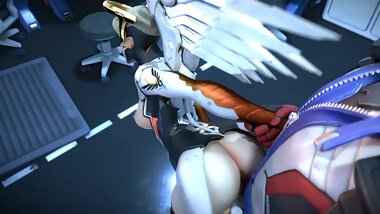 Mercy Fuck with Soldier Overwatch POV Full HD NSFW