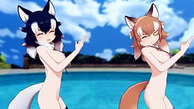MMD Kemono Friends BAAM
