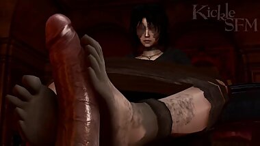3D Animated Demon's_Souls Maiden_in_Black Sound Source_Filmmaker kicklesfm