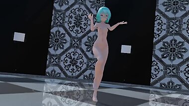 (MMD R-18) Hatsune Miku - Lamb