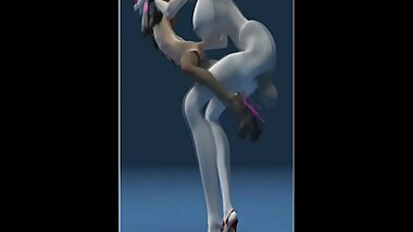 Sexo animado em 3D