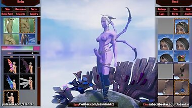 Masturbation customizable girls (gameplay)