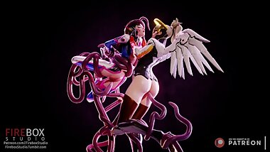 Overwatch Mercy D.Va s SFM 3D Firebox Studio