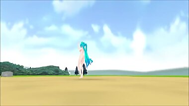 09 MMD Miku llevan Polka