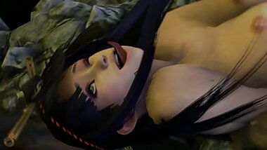 3d. Nyotengu and Big Monster