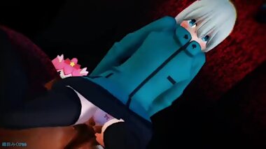 (MMD) Sagiri Izumi hentai 2