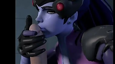 THE HOTTEST OF WIDOWMAKER OVERWATCH COMPILATION WITH SOUND