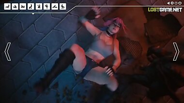 3D Monster Fuck: Love like fire