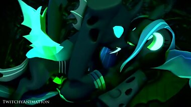 Changeling fucks Queen Chrysalis MLP