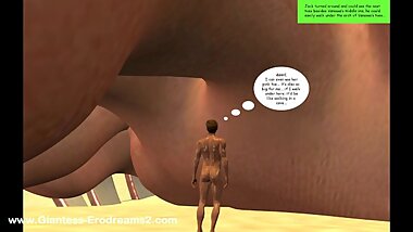 Giantess Erodreams2 - Giantess Comic - Preview 02