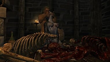 Khajiiti Teen Meets The Butcher Of Windhelm