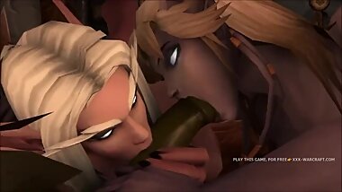 Hot sex with elves from world of warcaft #1