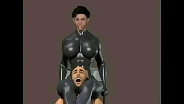 3D headscissor animation