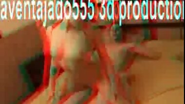 me foole a una colombiana y lo grabe en 3d