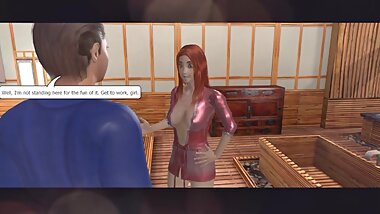 Slut Gives Her Boss a Massage and a Hard Fuck