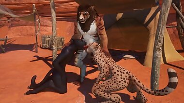 Wild Life - Big Cat Threesome FFM
