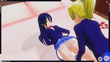 Yuri Eli x Umi [CM3D2]