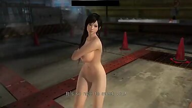 Dead or Alive Last Round Nude Battles #9 Nude Nyotengu vs Nude Kokoro