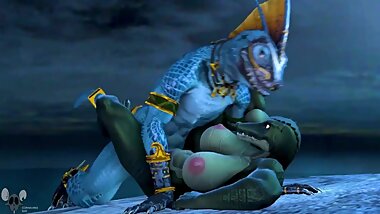 Gator & Skink by Connivigrat