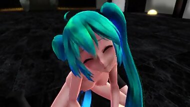 3D ????? Hatsune Miku Invisible Fuck