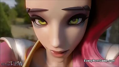 Hot Ass Sombra From Overwatch Getting Fucked