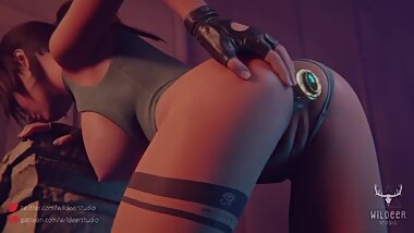 Lara Croft Tomb Raider Anal Play 3D