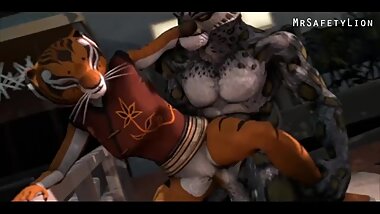Kung Fu Panda Master Tigress Porn Parody (Full Version)