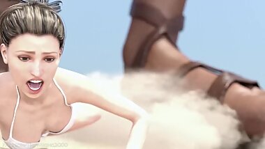 Felarya - a matter of perspective crush-version (giantess, crush)