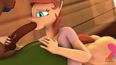 MLP 3D BUTTON MASH X CREAM HEART - SFM SOURCE FILMMAKER