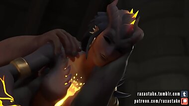 symmetra (overwatch) x-ray double penetration