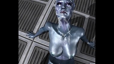 mass effect liara cumshot facial